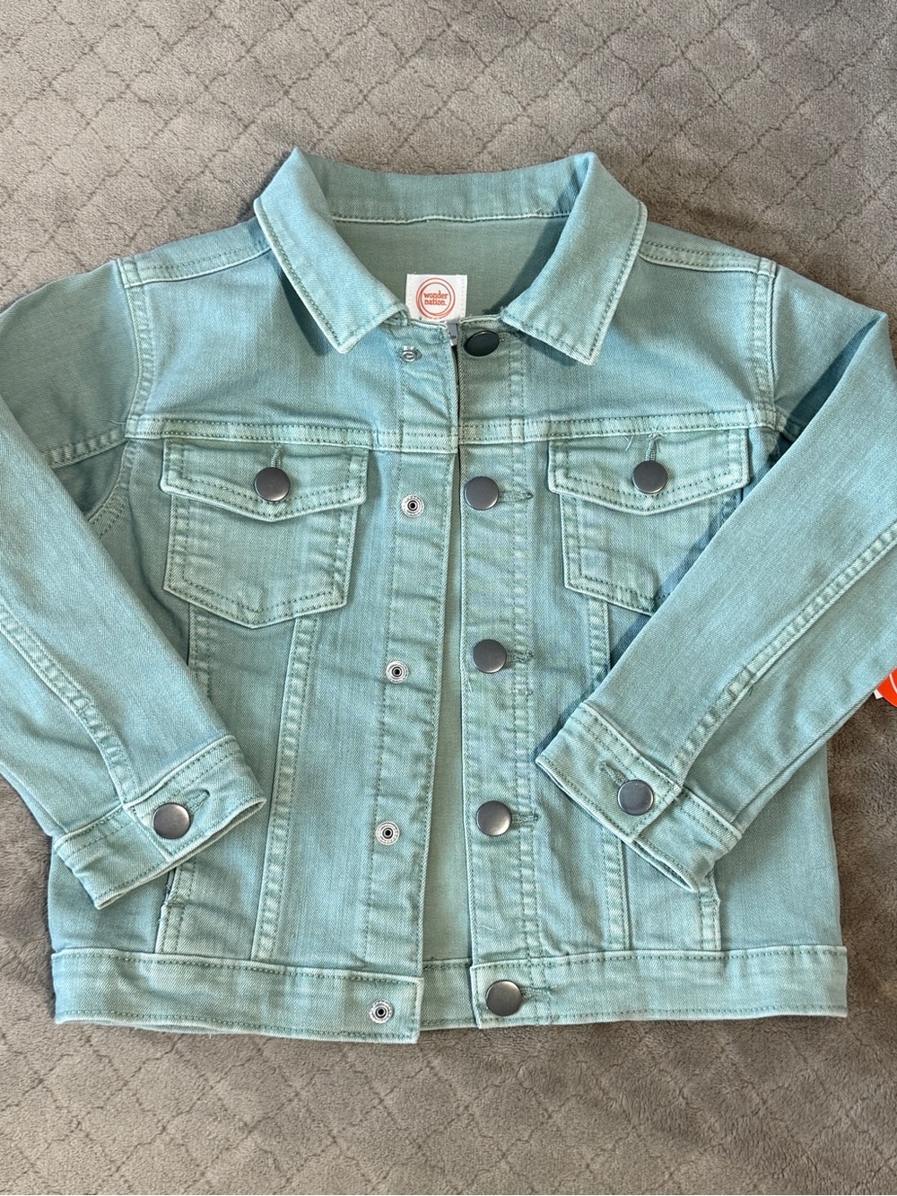 Wonder Nation 4T Gender Neutral Denim Jacket NWT